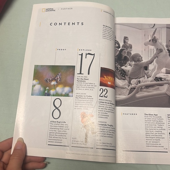 National Geographic Magazine February 2024 The Glass Age - Picture 4 of 15